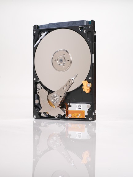 Seagate Momentus XT - der Flash-Cache ist unsichtbar.